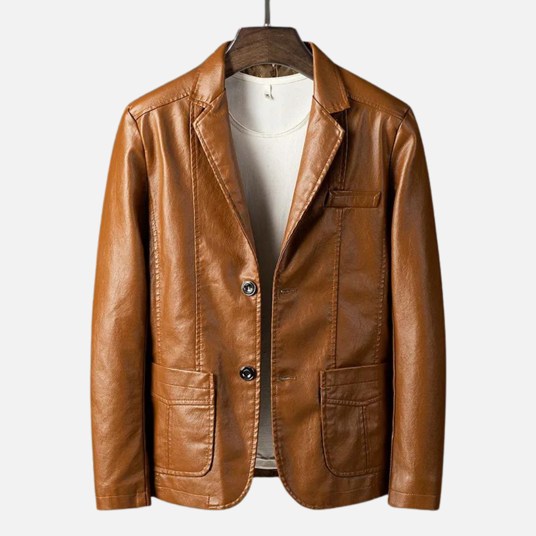 HUGO | Veste en cuir