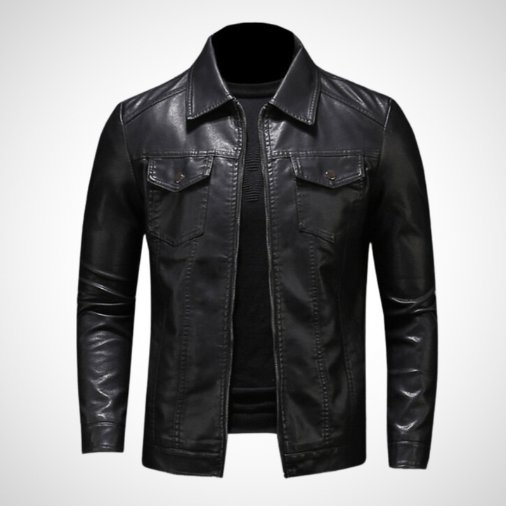 PHILIPPE | Veste en cuir