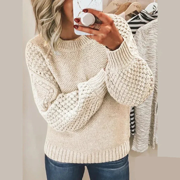 AMBÉR | Pull en laine classique