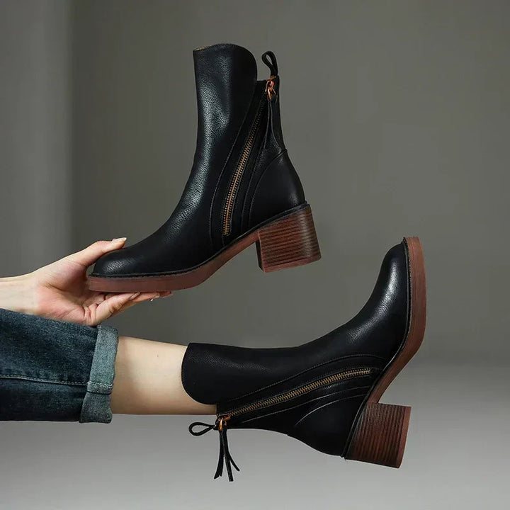 AXELLE | Bottines en cuir